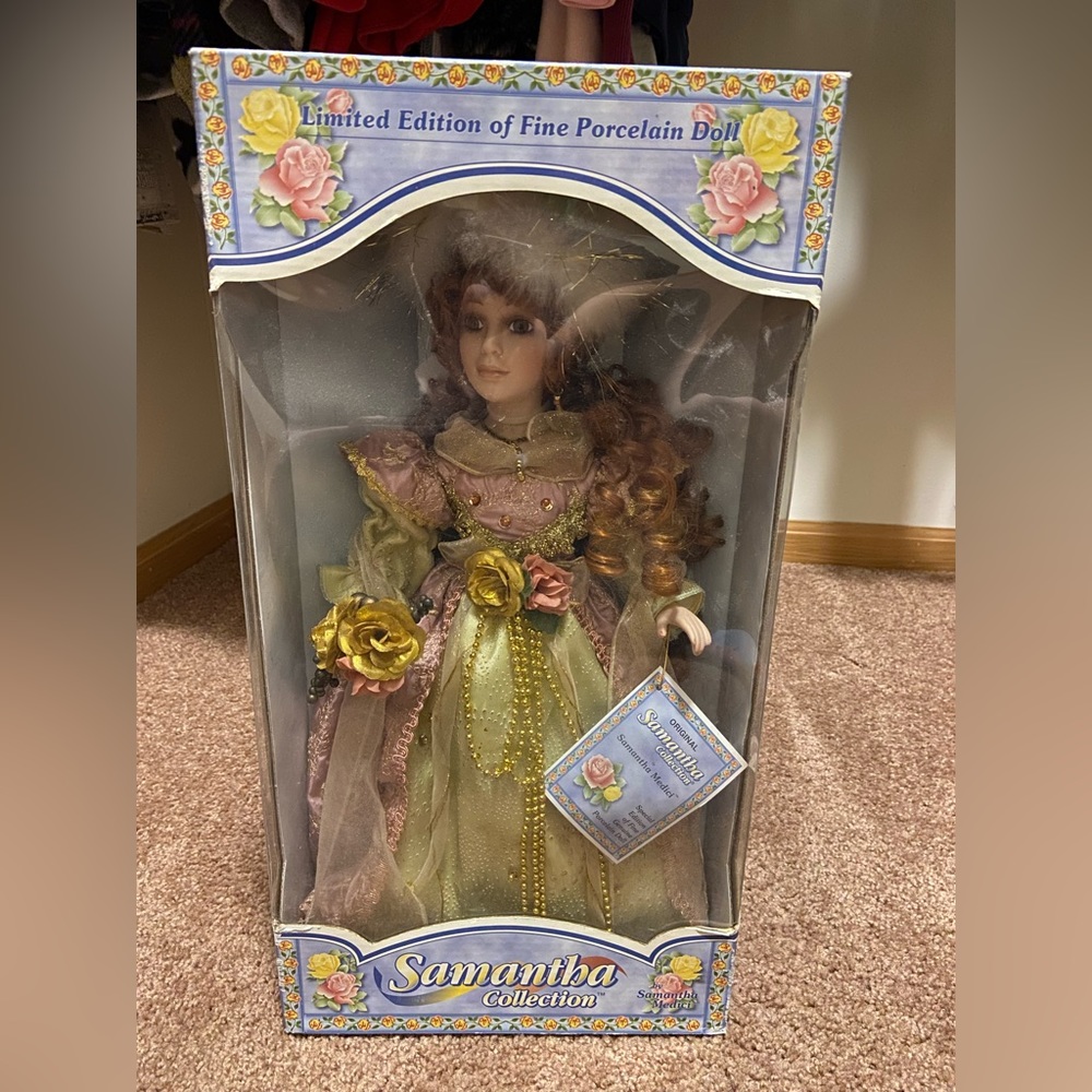 Limited edition 2004 Samantha porcelain doll